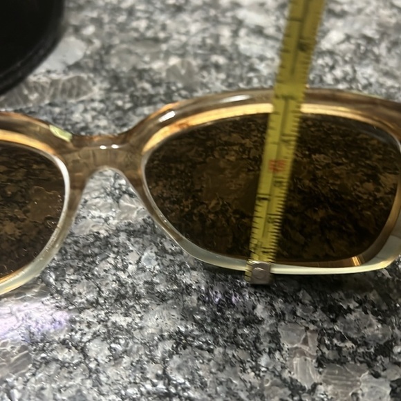 Marc by Marc Jacobs Green Brown Tortoiseshell Eyeglasses Sunglasses Frame w Case